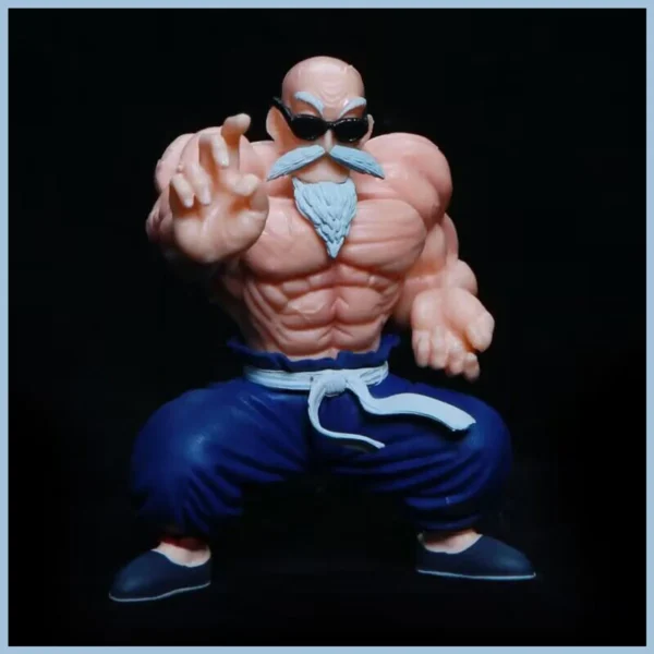 10cm Dragon Ball Master Roshi Figure Kame Sennin Figurine PVC Action Figures Collection Model Decoration Toys Birthday Gift - Image 7