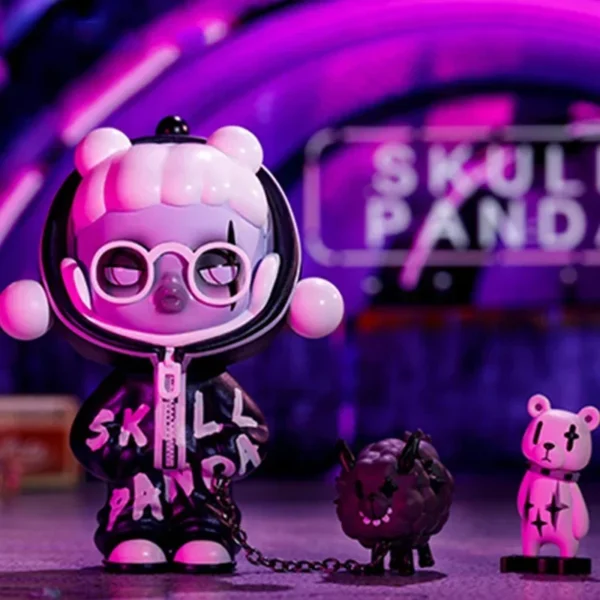 POP MART Skullpanda Panda Craze Series Blind Box Toys Guess Bag Mystery Box Mistery Caixa Action Figure Surpresa Cute Birthday - Image 2