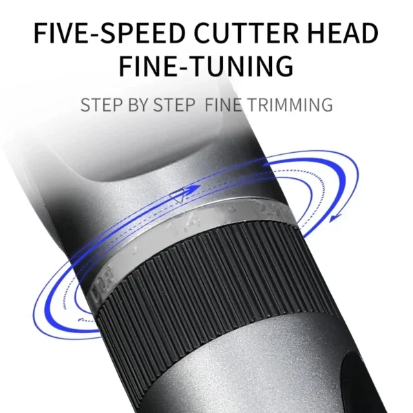 Professional Cordless Rechargeable Electric Hair Clipper - For Men, Adults & Kids, Barber-Grade Hair Trimmer & Cutter Machine - Image 1