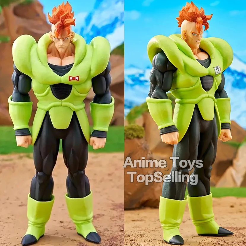 kf-S268b83c2dd6e45be81922666649e74d5u 29cm/11.42in Anime Dragon Ball Z ANDROID 16 Figure Action Figures PVC Statue Collection Model Toys Gifts - Image 1
