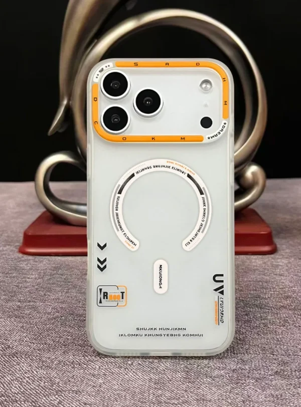 Matte Magnetic Phone Case For iPhone 17 Pro Max 17 17 Pro Magsafe Wireless Charge Frosted Back Metal Lens Frame Buttons Cover - Image 6