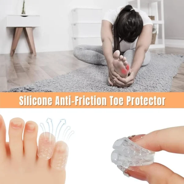 20pcs Toe Protectors Silicone Gel Caps for Corns Calluses Blisters Pain Relief, Soft Toe Sleeves Cushions - Image 6