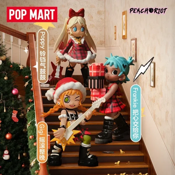 POPMART Lil Peach Riot Holiday Mixtape Series Blind Box Guess Bag Mystery Box Toys Doll Cute Anime Figure Desktop Ornaments Gift - Image 2