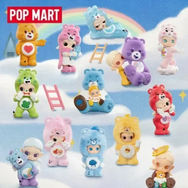 POP MART CareBears x Zsiga Series Mystery Box Genuine Blind Box Guess Bag Ornament Figurines Home Decor Desktop Dolls Model Gift - Image 2