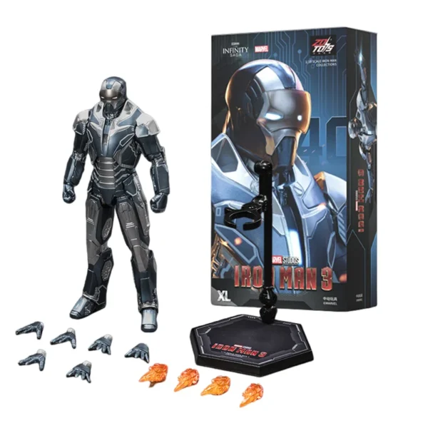 ZD Toys Iron Man MK15 MK16 War Machine MK2 Action Figure Iron Man Mk47 MK35 Red Snapper 1/10 Scale Iron Man Collections Gift - Image 6