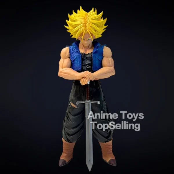 25cm/9.84in Anime Dragon Ball Z Figure Trunks Action Figures Pvc Statue Collection Model Toys for Children Gifts - Image 2