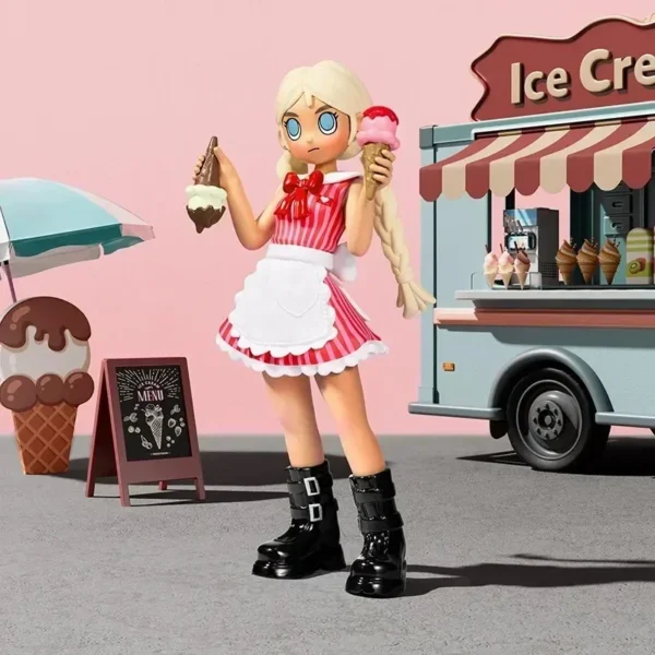 POP MART Peach Riot Rush Hour Series Blind Box Guess Bag Toys Doll Cute Action Anime Figure Desktop Ornaments Collection Gift - Image 2