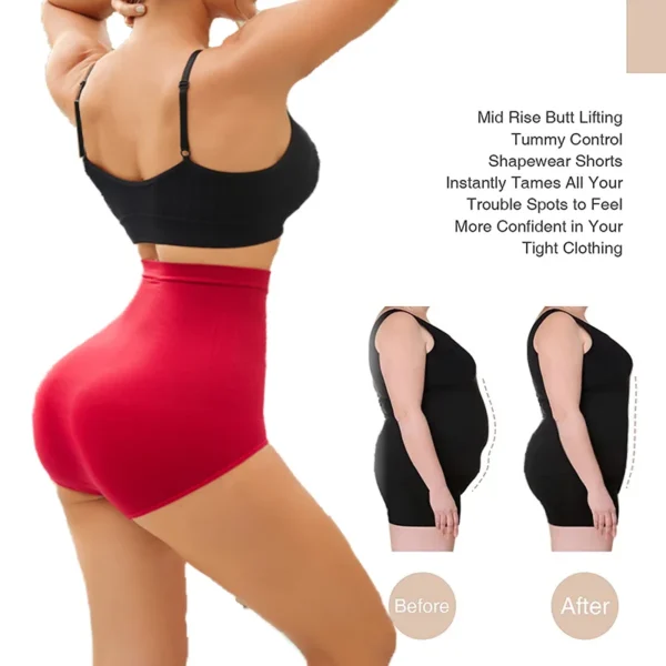 3PCS Slimming High Waist Tummy Control Panties Women Briefs Panty Shaper Slimming Underwear Butt Lifter Shaping Body Shapewear - Image 4