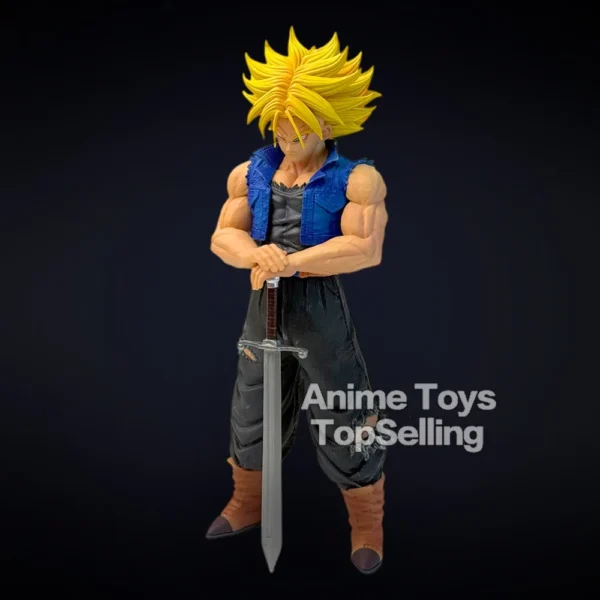25cm/9.84in Anime Dragon Ball Z Figure Trunks Action Figures Pvc Statue Collection Model Toys for Children Gifts - Image 3