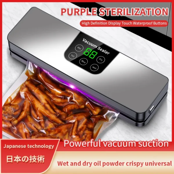 Household vacuum sealing machine cutting knife vacuum preservation machine small sealing machine food plastic sealing machine - Image 3