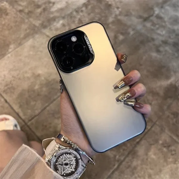 Luxury Matte Phone Case For iPhone 11 12 13 14 15 16 Pro Max Plus X Xs Max XR Shockproof Bumper Cases Cover - Image 4