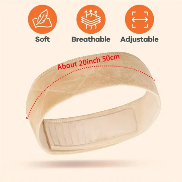 Double Sided Soft Velvet girp Hair Band Adjustable Velvet Wig Grip Hair Band Headband Wiggery Accessery Headbands for Women - Image 2