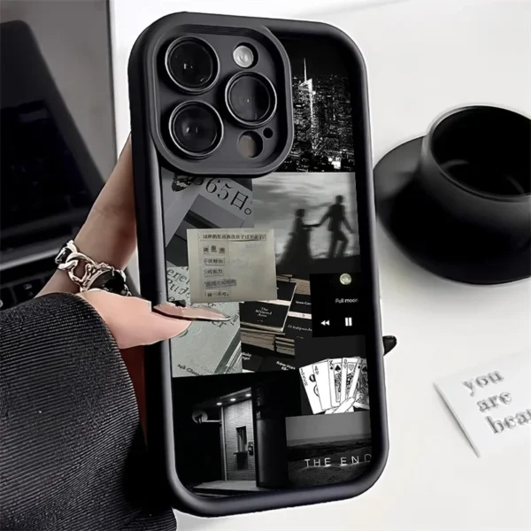 Soft Candy Liquid Silicone Phone Case For iPhone 13 Case iPhone 16 Pro 15 11 14 12 17 Pro Max XR 7 8 Plus SE Shockproof Cover - Image 1