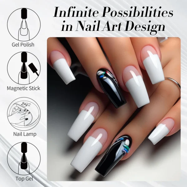 BORN PRETTY 10ml Gel Nail Polish Gel 130 Colors Semi Permanent Solid Nail Gel Varnish Soak Off UV Gel for Base Top Coat - Image 3