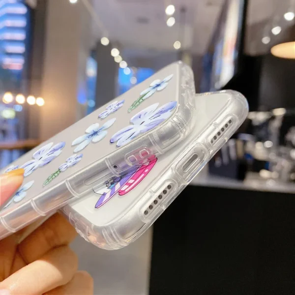 Flower Phone Case For iPhone 13 Case iPhone 16 11 12 17 14 15 Pro Max 12 13 Mini 7 8 Plus XR XS X SE Shockproof Clear Soft Cover - Image 6