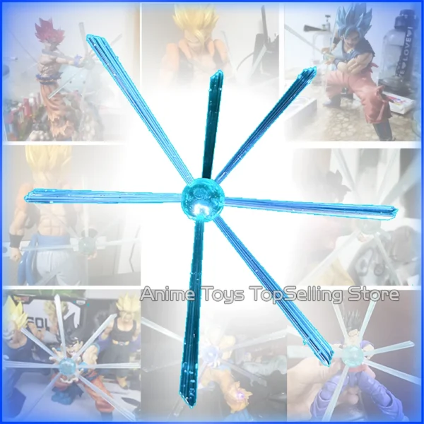 kf-S3b86ce772ecf481495860c08882422691 16-17cm Anime Dragon Ball Z Figure Kamekameha Accessory Action Figure DBZ DIY parts Any anime PVC Collection Model Toys Gifts - Image 1