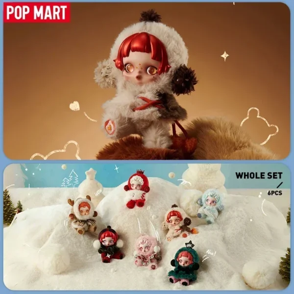POP MART SKULLPANDA Winter Symphony Series Blind Box Mystery Box Guess Bag Toys Doll Cute Anime Figure Desktop Ornaments - Image 3