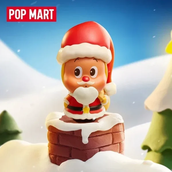 POP MART POP BEAN Christmas Mystery Blind Box Toy Figurines Collectible Home Decor Ornament Series Blind Bag Guess Toys - Image 3
