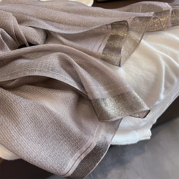 2023 New Women Scarf Winter Warm Solid Silk Wool Shawls Lady Wraps Bufanda Floral Pashmina Luxury Embroidery Warn Scarves - Image 6