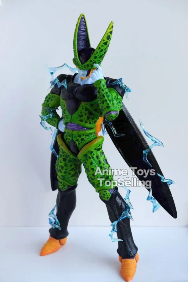35cm/13.7in Anime Dragon Ball Z Figure Explosion Cell Figure PVC Collectible Model Toys Gifts - Image 2