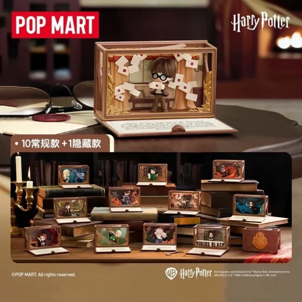 POPMART Harry Potter Hogwarts Biographical Series Blind Box Guess Bag Original Toys Doll Cute Anime Figure Ornaments Gift - Image 3