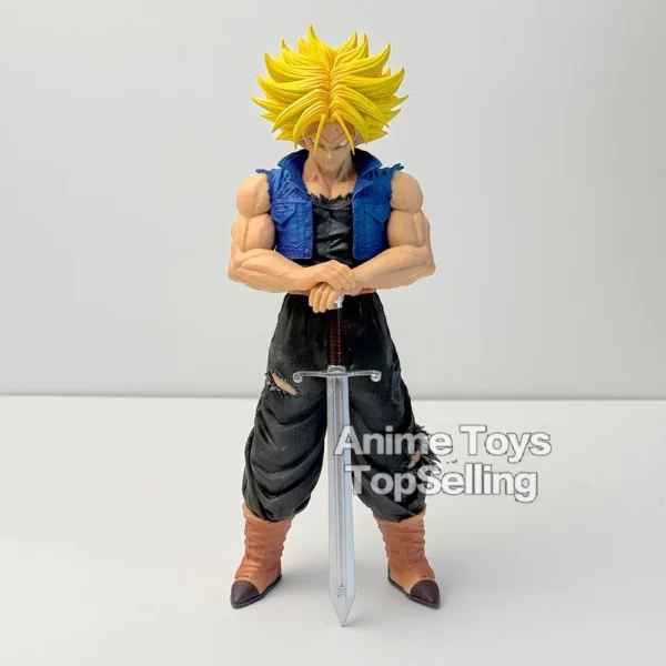 25cm/9.84in Anime Dragon Ball Z Trunks Figure Future Trunks Action Figures MPVC Statue Collection Model Toys for Children Gifts - Image 2