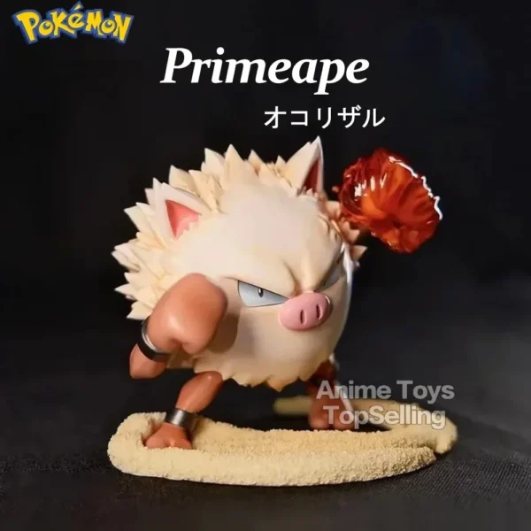 7cm/2.76in Anime Pokemon Figure Primeape Action Figures Pvc Statue Collection Model Toys Gifts - Image 2