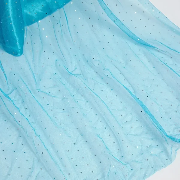 Halloween Elsa Dress for Girls Children Party Princess Costume Kids Disguise with Long Cloak Girl Snow Queen Carnival Clothes - Image 6