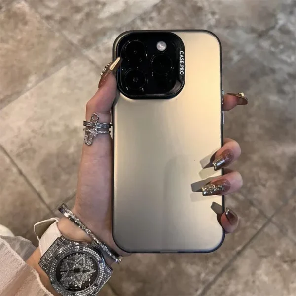 Luxury Matte Phone Case For iPhone 11 12 13 14 15 16 Pro Max Plus X Xs Max XR Shockproof Bumper Cases Cover - Image 5