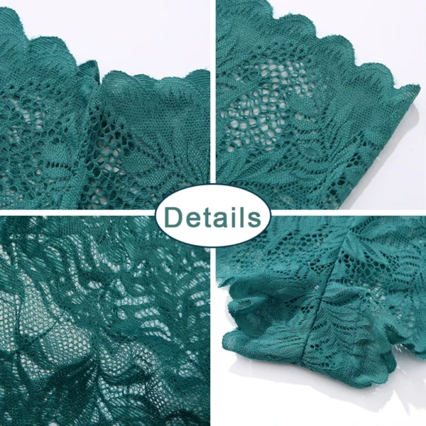 3Pcs/Set Women Lace Boyshorts Sexy Underpants Low Rise Panties Ladies Fashion Floral Lace Underwear S-XL Girls Panty Intimates - Image 5
