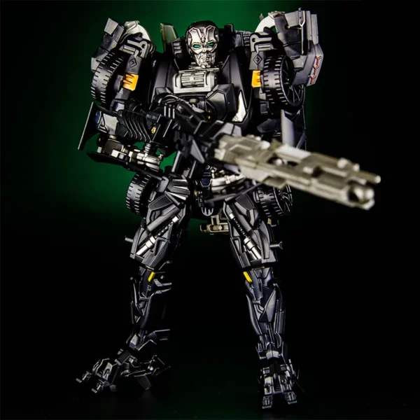 Transformation Robot Toy 4 Dark Lockdown Robot Car Figures Film Version Deformed Car Toy Children's Birthday Gift - Image 3