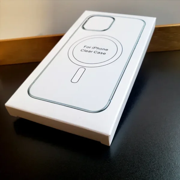 Original For Magsafe Magnetic Wireless Charging Case For iPhone 15 14 13 12 11 Pro MAX Mini XR X XS 7 8Plus SE Transparent Cover - Image 4