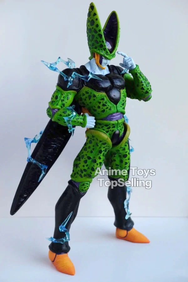 35cm/13.7in Anime Dragon Ball Z Figure Explosion Cell Figure PVC Collectible Model Toys Gifts - Image 3