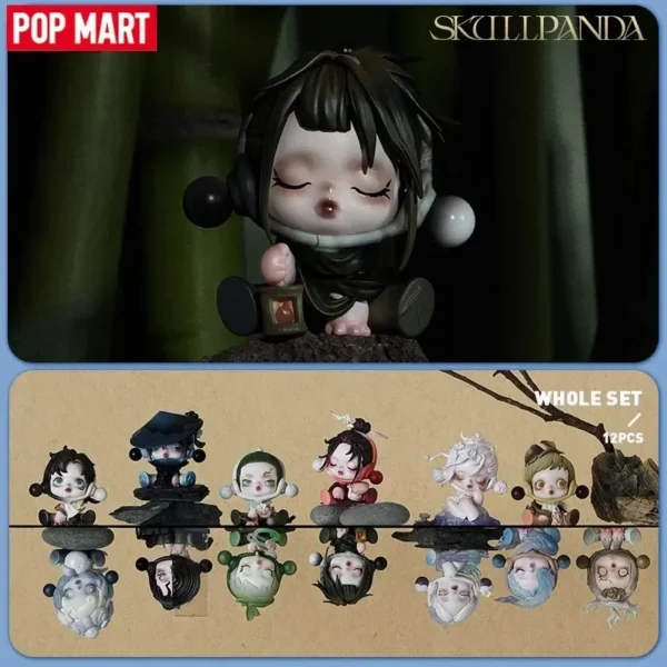 POP MART SKULLPANDA The Ink Plum Blossom Series Blind Box Toys Guess Bag Mystery Box Mistery Caixa Action Figure Surpresa Cute - Image 3