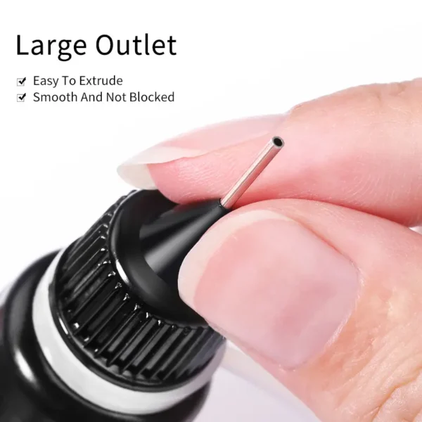 BORN PRETTY 10g Nail Rhinestone Adhesive Glue For Stick The Drill Tranparent Nail Glue Soak Off UV LED Nail Art Gel Varnish - Image 6