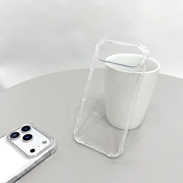 Airbag Anti Fall Crystal Phone Case for iPhone 17 Pro Max 17 Pro 17 Air 16 15 14 13 12 11 XR XS 7 8 Plus Back Slim Back Cover - Image 2