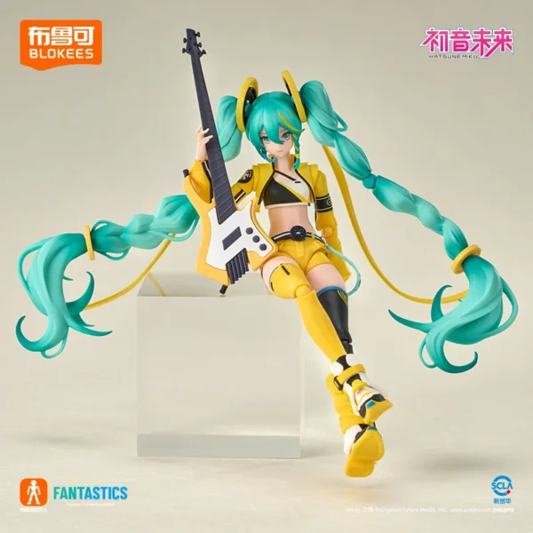 Blokees Hatsune Miku Cartoon Anime Assembly Figurine Toy Anime Action Figure PVC Kids Toys Doll Collection Figures Gift - Image 4