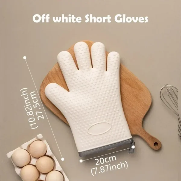 1 Piece Anti-Heat Hand Cover, Heat-Insulating Thickened Silicone, Specially Designed For Kitchen Ovens - Image 5