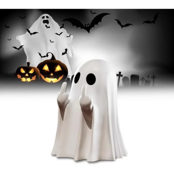 kf-S50587efea61d4adbba894d70ec23601aL Multi-Functional Ghost Statues Cute Ghosts Small Horror Ghosts Halloween Home Decorations Coffee Table Centerpieces Shelf Decorations - Image 1