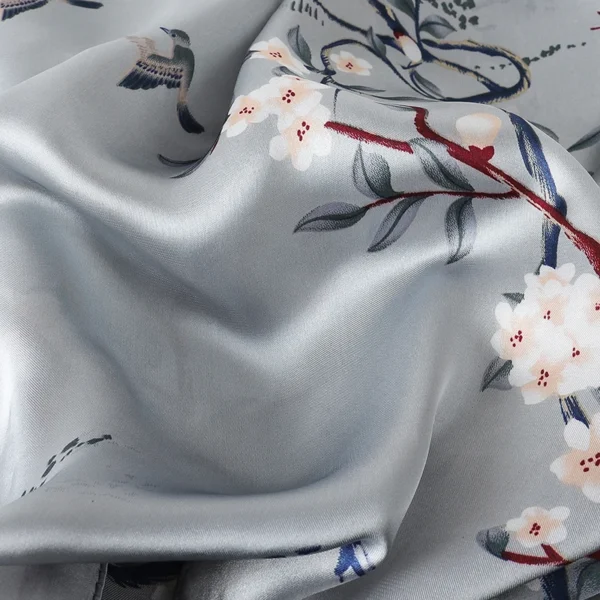 Square Silk Scarf For Women, Luxury Scarf, Satin Hijab, Fashionable Envelopes, Hair Bands, Ribbons, Bandanas. - Image 5