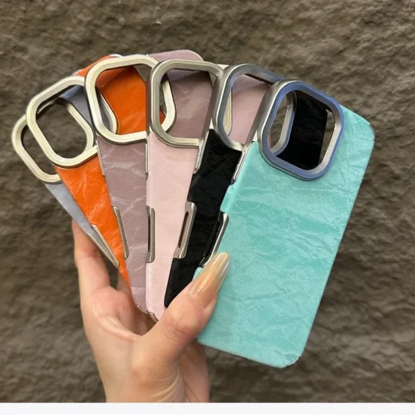 Soft Silicone Leather Snow Mountain Pattern Phone Case For iPhone 11 12 13 14 15 16 Pro Max Plus Shockproof Bumper Cover - Image 2