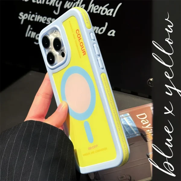 Luxury Candy Color Magsafe Case for iPhone 17 Air 16 Pro 15 14 13 16 Pro Max Plus Color Dopamine Magnetic Wireless Charge Cove - Image 4