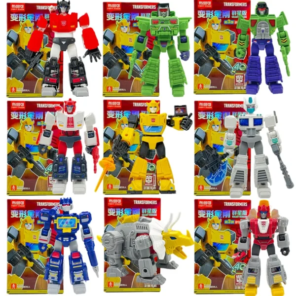 Transformers One Building Blocks Blokees Optimus Prime Bumblebee Megatron Action Toy Figurine Kids Collections Gift - Image 5