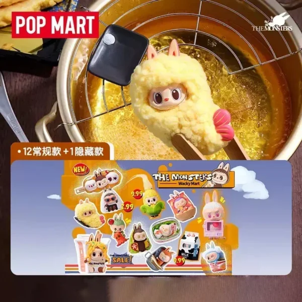 POPMART THE LABUBU MONSTERS WACKY MART Series Blind Box Anime Action Figure Guess Bag Ornament Figurines Dolls Model Girls - Image 3