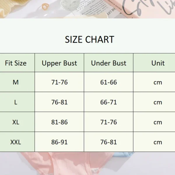 Women's Push-up Gather Wireless Bra Women Gathered Up Soft Support Adjustable Underwear Anti-sagging Seamless Lift-up Bra M-2XL - Image 6