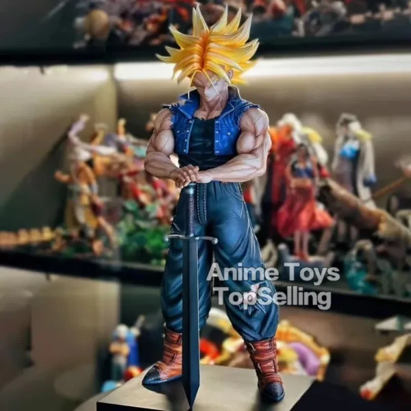 25cm/9.84in Anime Dragon Ball Z Figure Trunks Action Figures Pvc Statue Collection Model Toys for Children Gifts - Image 1