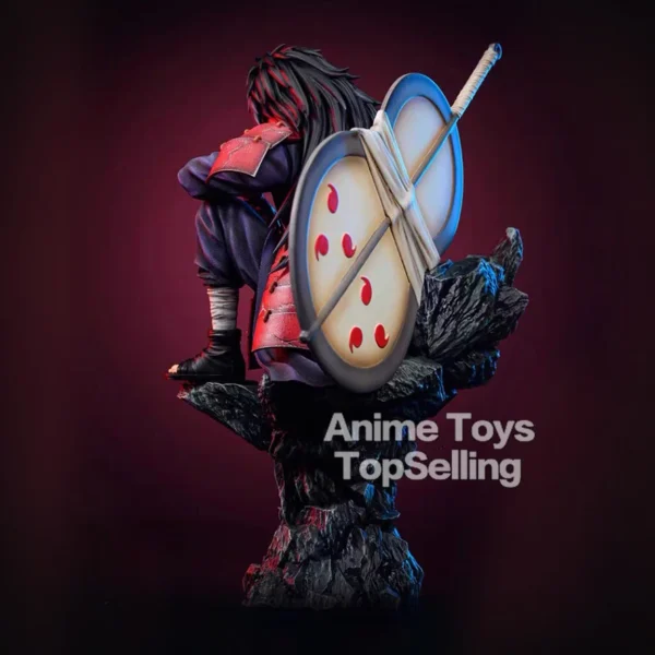 Naruto 30cm/11.81in Anime Figures Naruto Uchiha Madara Figure PVC Statue Collection Model Toy Gifts - Image 2