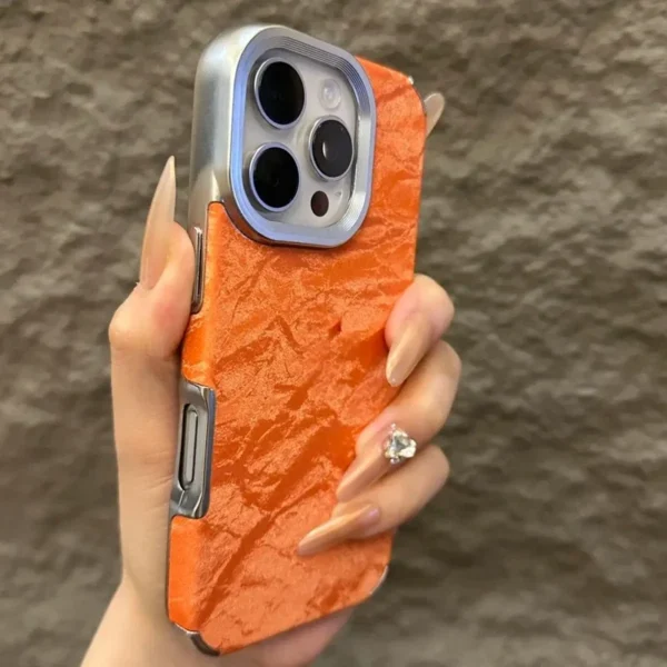 Soft Silicone Leather Snow Mountain Pattern Phone Case For iPhone 11 12 13 14 15 16 Pro Max Plus Shockproof Bumper Cover - Image 4
