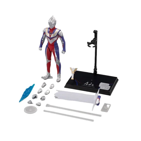 ZD Toys Ultraman Tiga Action Figure Joint Movable Agul Geed Trigger Ace Seven Jack Ultraman Adult Collection Figure Gift - Image 2