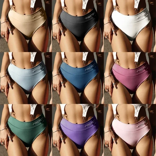 3Pcs Women Seamless High Waist G-string Ladies M-2XL Thongs Comfortable Bikini Panties Thong Underpants Girls Underwear Lingerie - Image 4